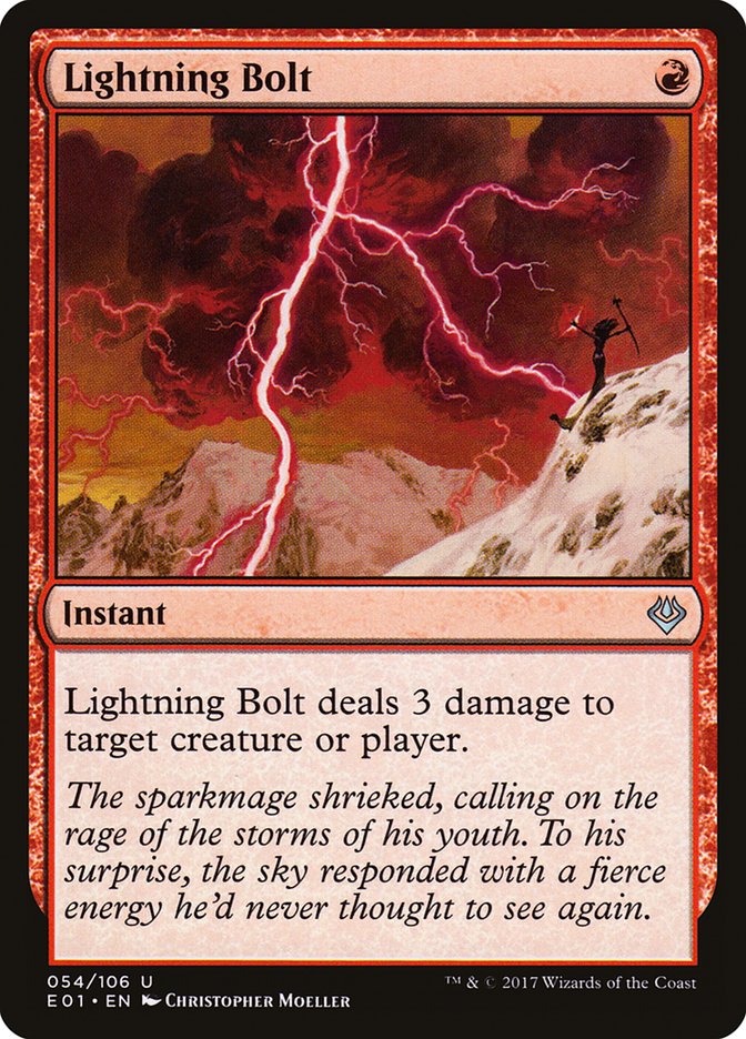 Lightning Bolt (54) [Archenemy: Nicol Bolas] | Odin's Place