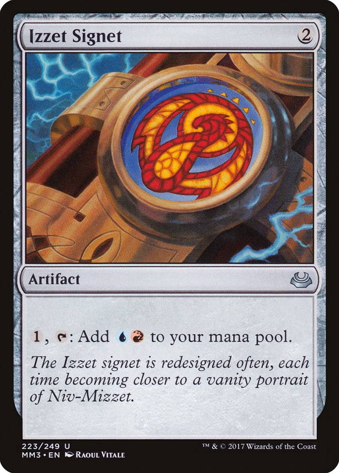 Izzet Signet (223) [Modern Masters 2017] | Odin's Place