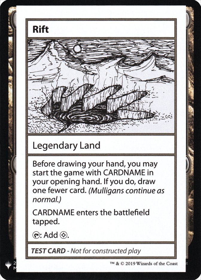 Rift [Mystery Booster Playtest Cards] | Odin's Place