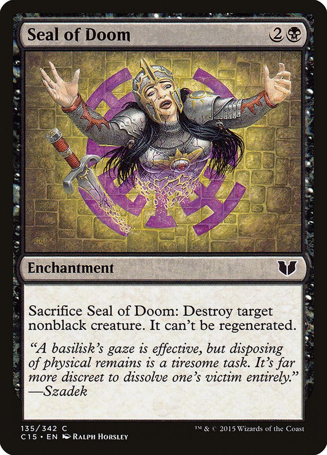 Seal of Doom (135) [Commander 2015] | Odin's Place