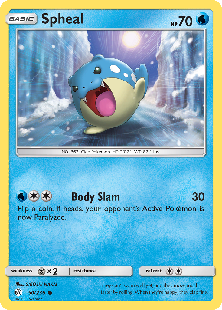 Spheal (50/236) [Sun & Moon: Cosmic Eclipse] | Odin's Place