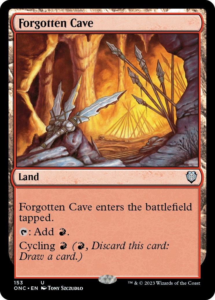 Forgotten Cave [Phyrexia: All Will Be One Commander] | Odin's Place