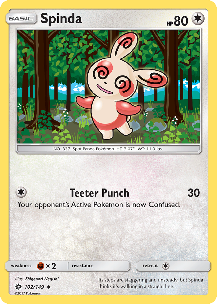 Spinda (102/149) [Sun & Moon: Base Set] | Odin's Place