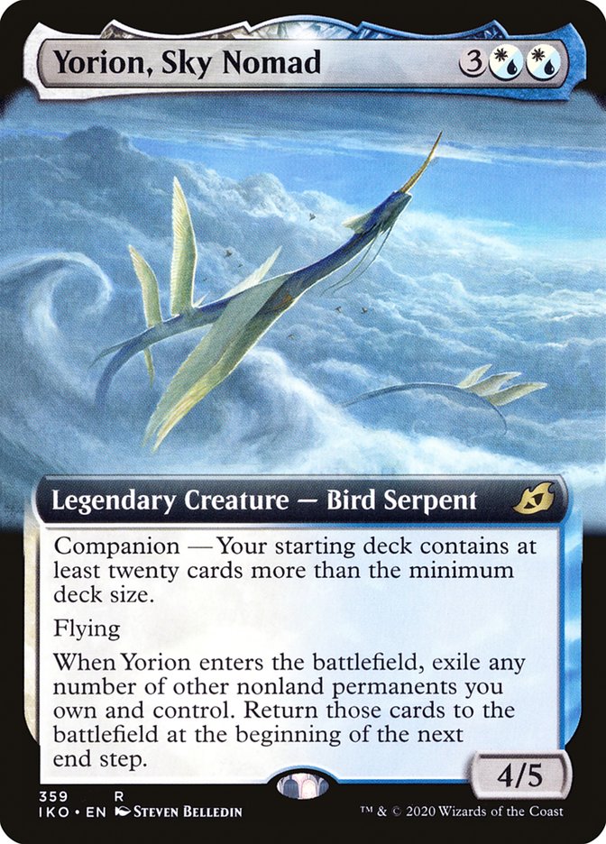 Yorion, Sky Nomad (Extended Art) [Ikoria: Lair of Behemoths] | Odin's Place