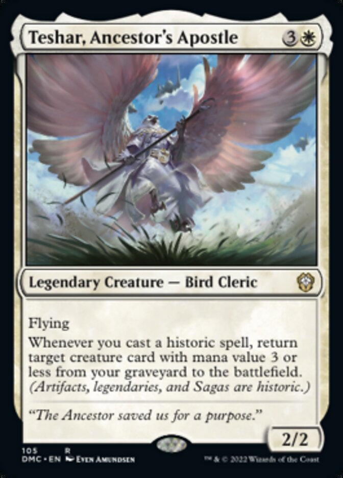 Teshar, Ancestor's Apostle [Dominaria United Commander] | Odin's Place