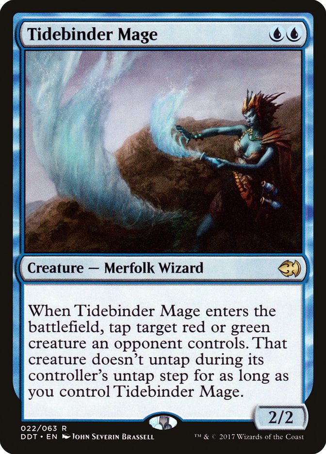 Tidebinder Mage (22) [Duel Decks: Merfolk vs. Goblins] | Odin's Place