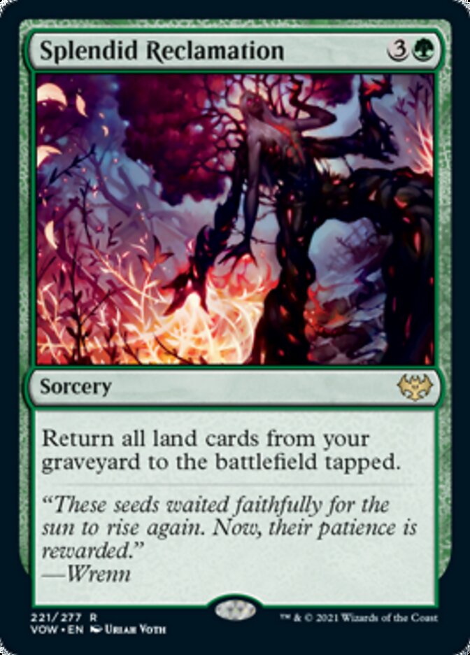 Splendid Reclamation [Innistrad: Crimson Vow] | Odin's Place