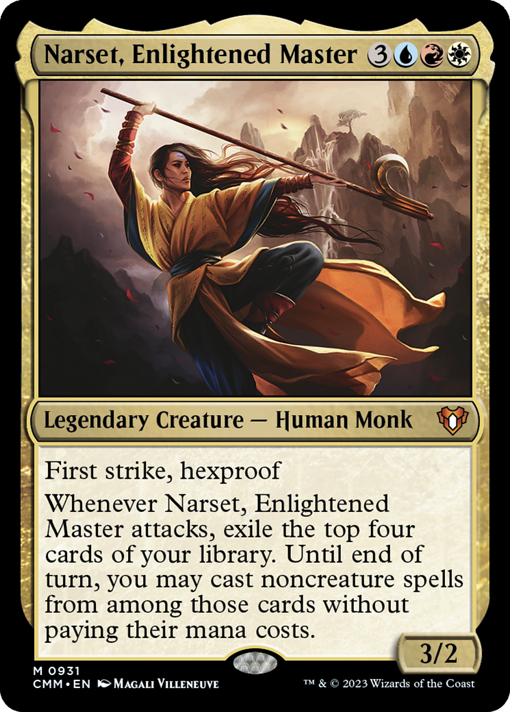 Narset, Enlightened Master [Commander Masters] | Odin's Place