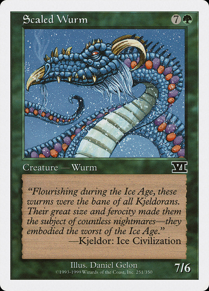 Scaled Wurm (251) [Classic Sixth Edition] | Odin's Place