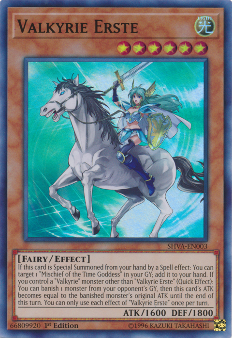 Valkyrie Erste [SHVA-EN003] Super Rare | Odin's Place