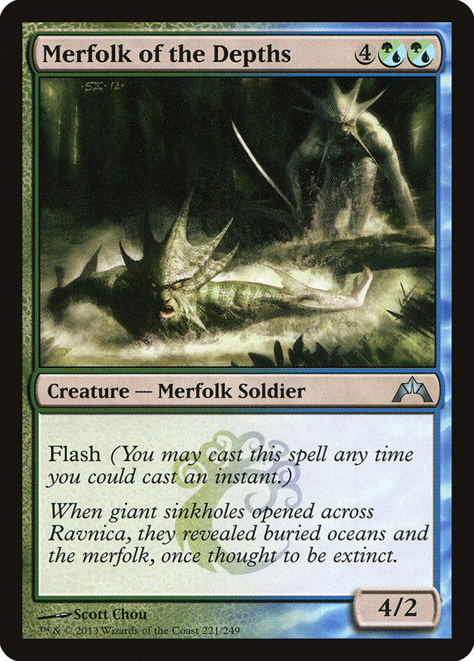 Merfolk of the Depths (221) [Gatecrash] | Odin's Place