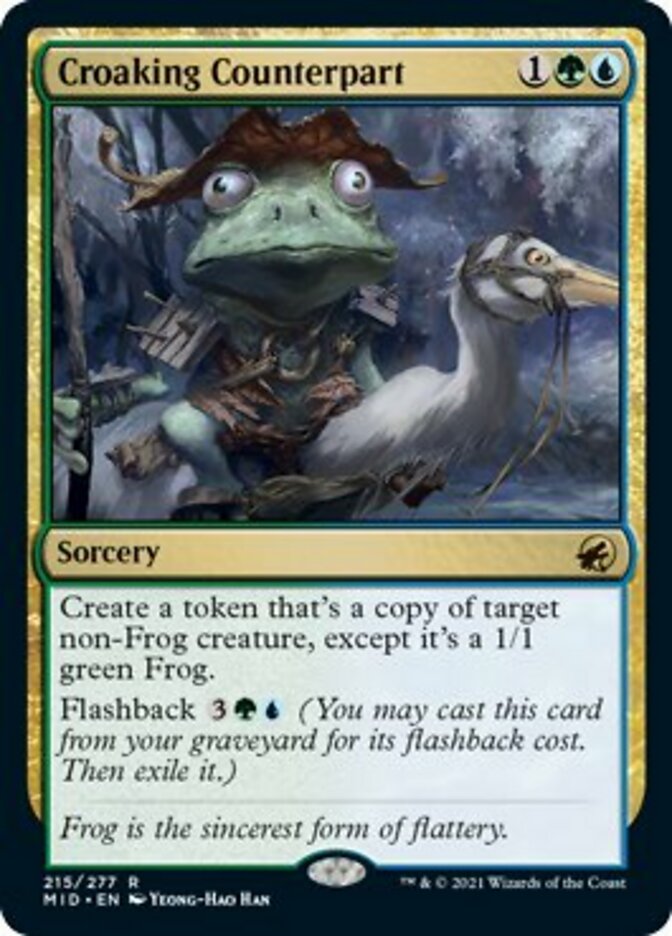 Croaking Counterpart [Innistrad: Midnight Hunt] | Odin's Place