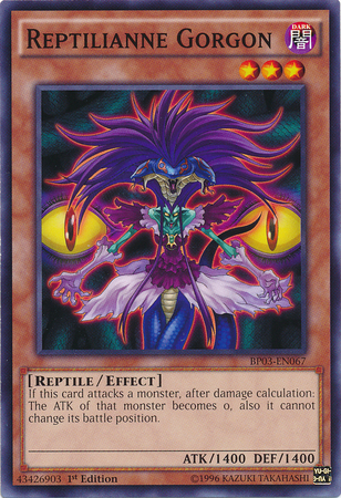 Reptilianne Gorgon [BP03-EN067] Common | Odin's Place