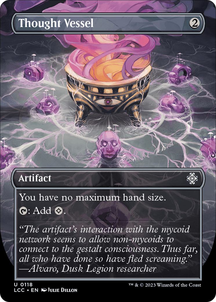 Thought Vessel (Borderless) [The Lost Caverns of Ixalan Commander] | Odin's Place