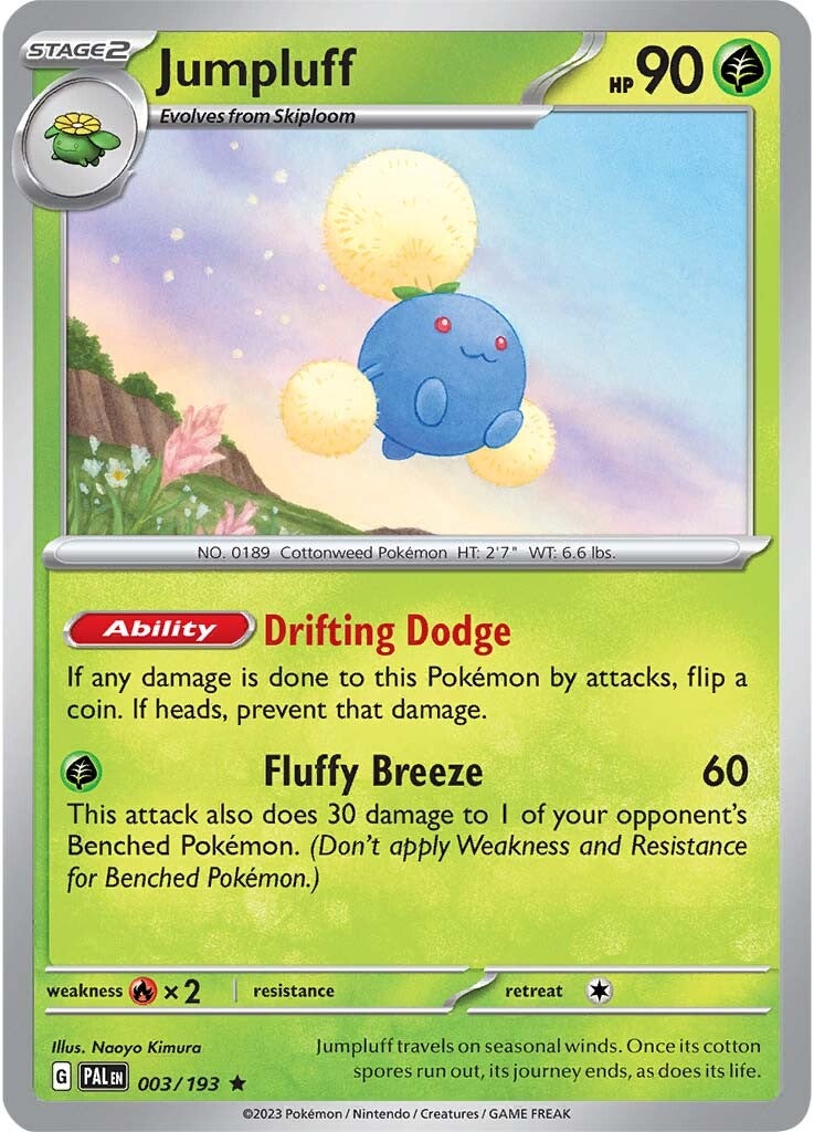 Jumpluff (003/193) [Scarlet & Violet: Paldea Evolved] | Odin's Place