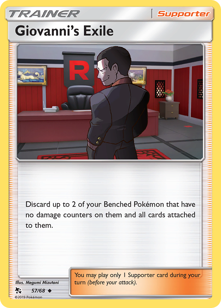 Giovanni's Exile (57/68) [Sun & Moon: Hidden Fates] | Odin's Place