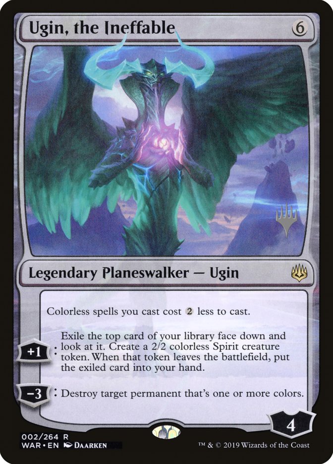 Ugin, the Ineffable (Promo Pack) [War of the Spark Promos] | Odin's Place
