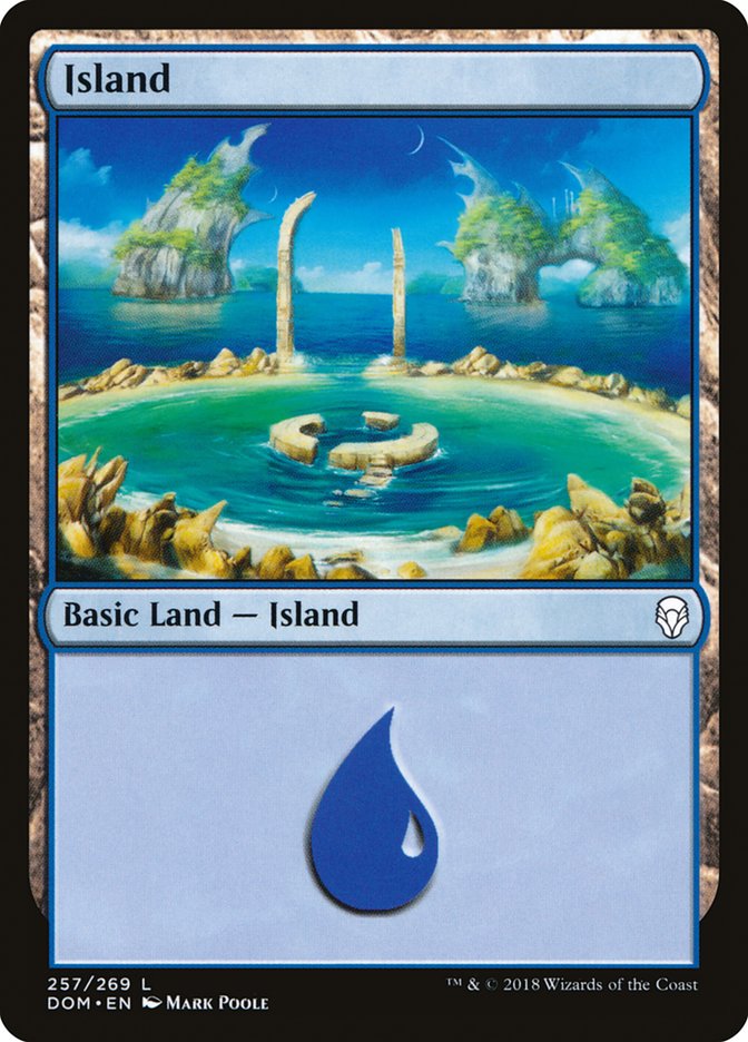Island (257) [Dominaria] | Odin's Place