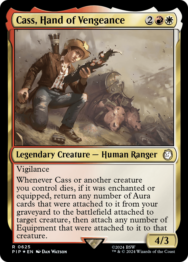 Cass, Hand of Vengeance (Surge Foil) [Fallout] | Odin's Place