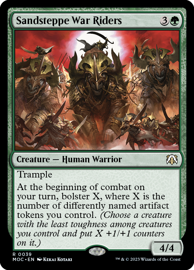 Sandsteppe War Riders [March of the Machine Commander] | Odin's Place