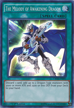 The Melody of Awakening Dragon [CROS-EN091] Super Rare | Odin's Place
