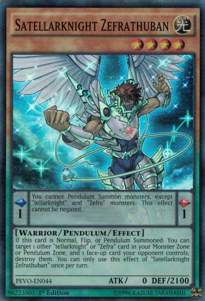 Satellarknight Zefrathuban [PEVO-EN044] Super Rare | Odin's Place