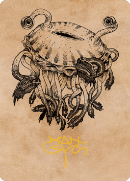 Gluntch, the Bestower Art Card (Gold-Stamped Signature) [Commander Legends: Battle for Baldur's Gate Art Series] | Odin's Place