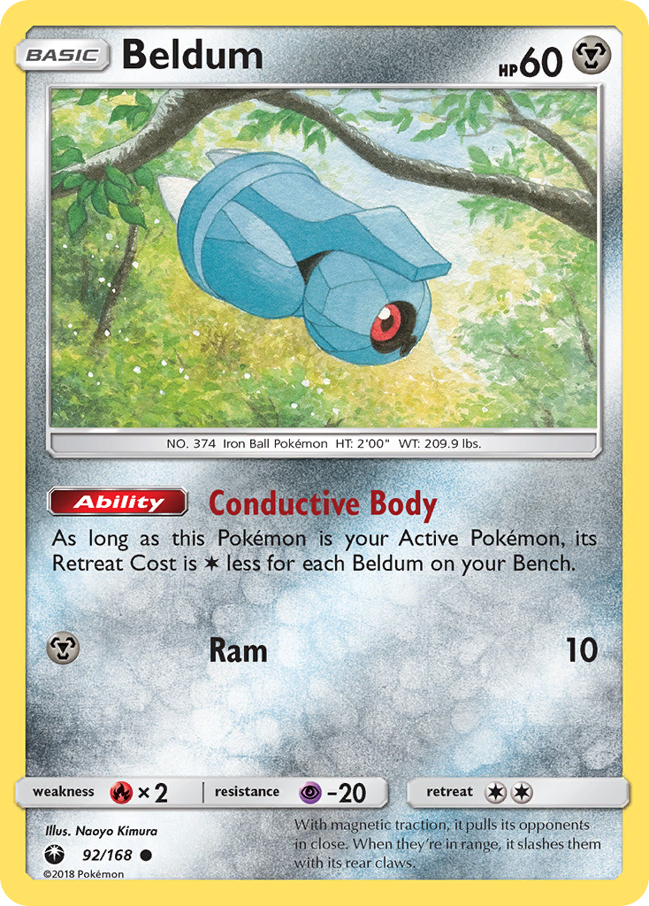 Beldum (92/168) [Sun & Moon: Celestial Storm] | Odin's Place