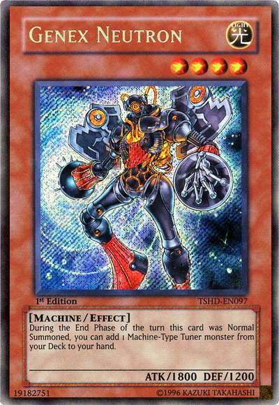 Genex Neutron [TSHD-EN097] Secret Rare | Odin's Place
