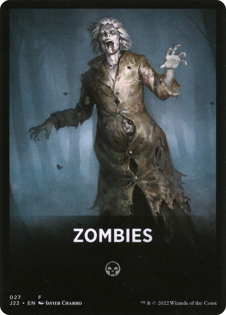 Zombies Theme Card [Jumpstart 2022 Front Cards] | Odin's Place
