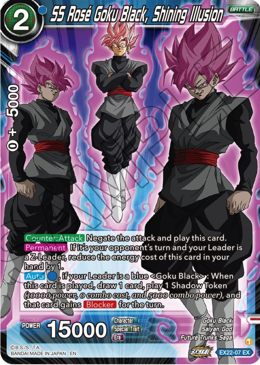 SS Rose Goku Black, Shining Illusion (EX22-07) [Ultimate Deck 2023] | Odin's Place