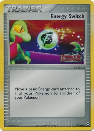 Energy Switch (75/108) (Stamped) [EX: Power Keepers] | Odin's Place