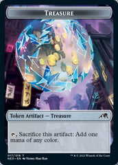 Beast // Treasure Double-Sided Token [Kamigawa: Neon Dynasty Commander Tokens] | Odin's Place