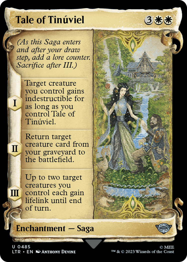 Tale of Tinuviel [The Lord of the Rings: Tales of Middle-Earth Showcase Scrolls] | Odin's Place