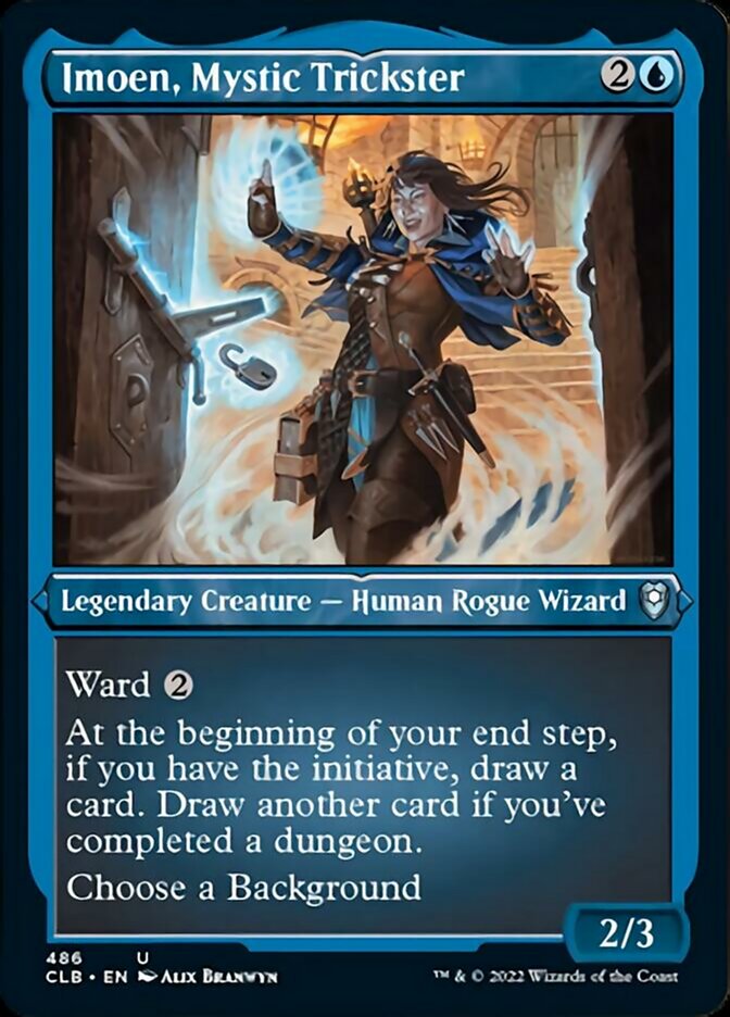 Imoen, Mystic Trickster (Foil Etched) [Commander Legends: Battle for Baldur's Gate] | Odin's Place
