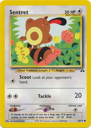 Sentret (63/75) [Neo Discovery Unlimited] | Odin's Place