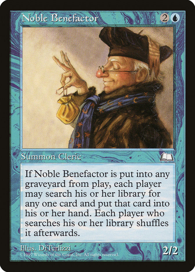 Noble Benefactor (44) [Weatherlight] | Odin's Place