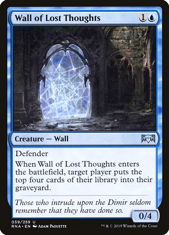 Wall of Lost Thoughts (59) [Ravnica Allegiance] | Odin's Place