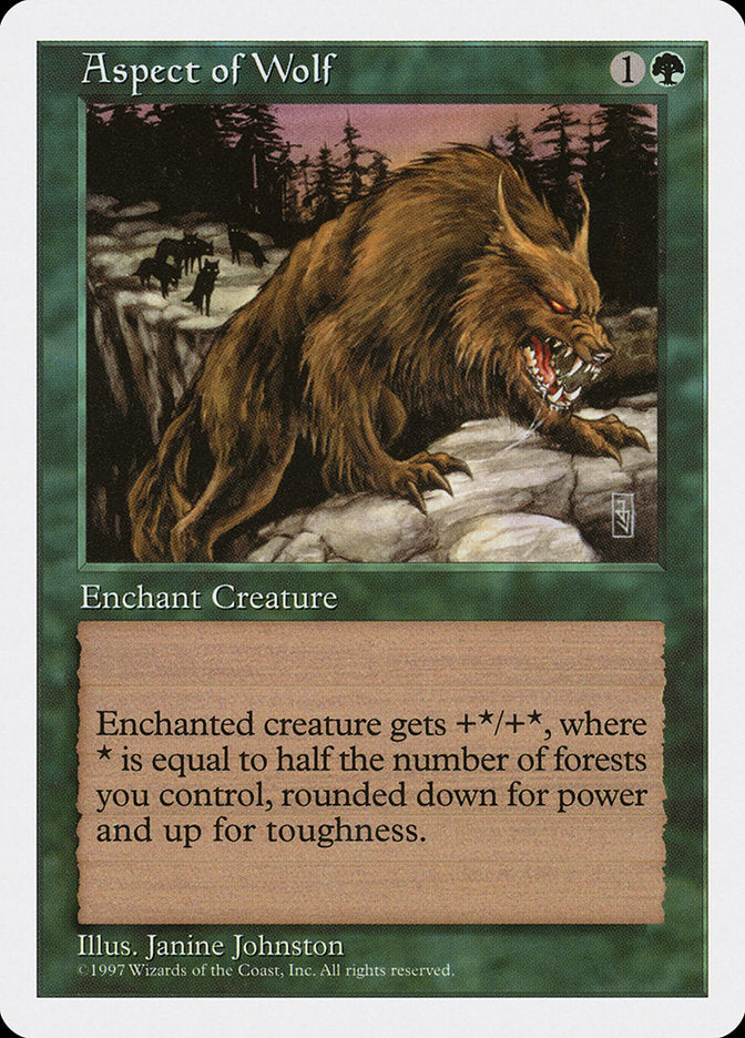 Aspect of Wolf (278) [Fifth Edition] | Odin's Place