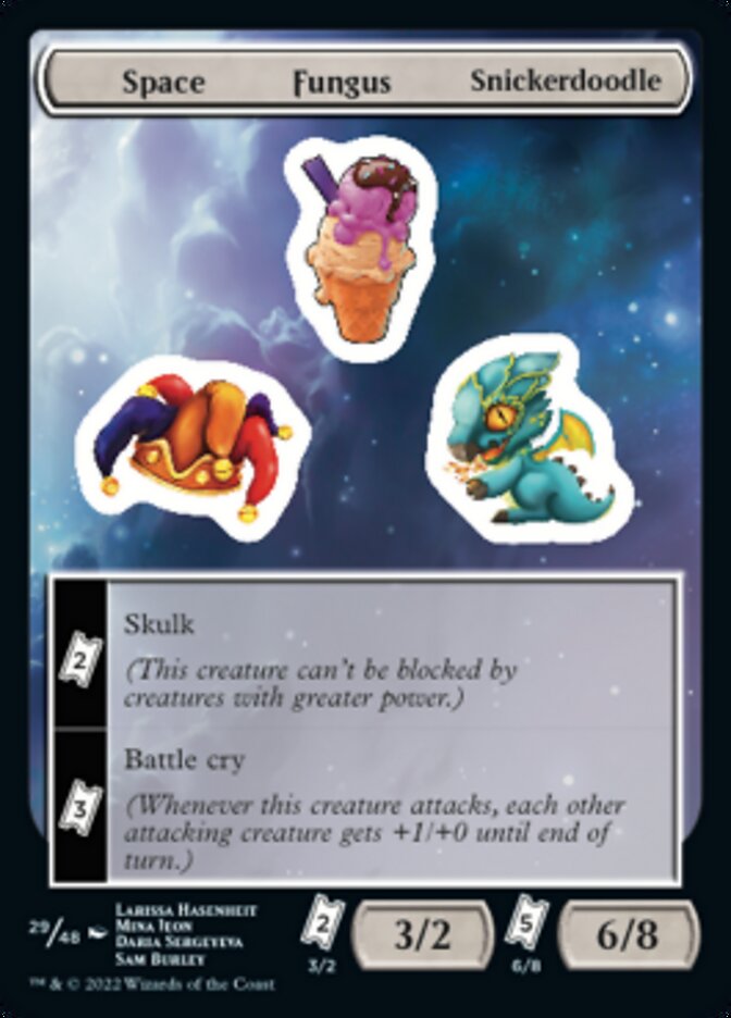 Space Fungus Snickerdoodle [Unfinity Stickers] | Odin's Place