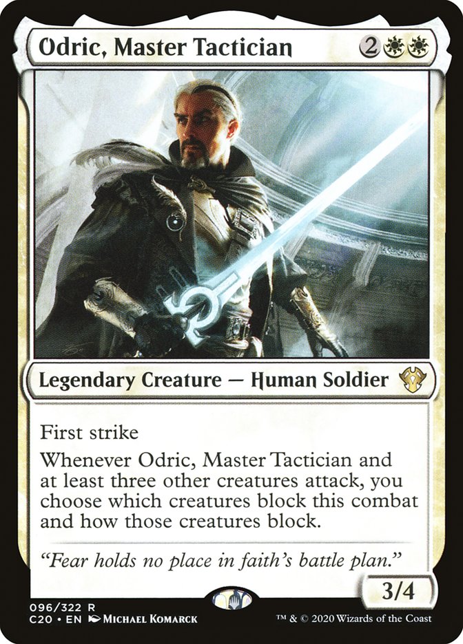 Odric, Master Tactician [Commander 2020] | Odin's Place