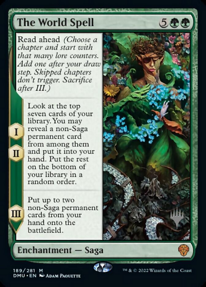 The World Spell (Promo Pack) [Dominaria United Promos] | Odin's Place