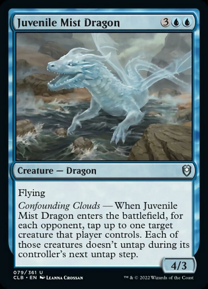 Juvenile Mist Dragon [Commander Legends: Battle for Baldur's Gate] | Odin's Place