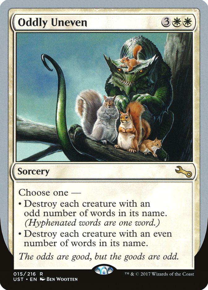 Oddly Uneven (15) [Unstable] | Odin's Place