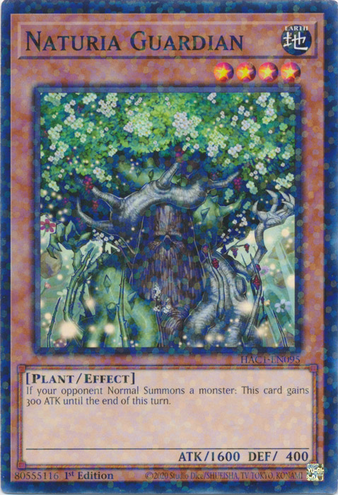 Naturia Guardian (Duel Terminal) [HAC1-EN095] Common | Odin's Place