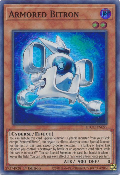 Armored Bitron [ETCO-EN095] Super Rare | Odin's Place