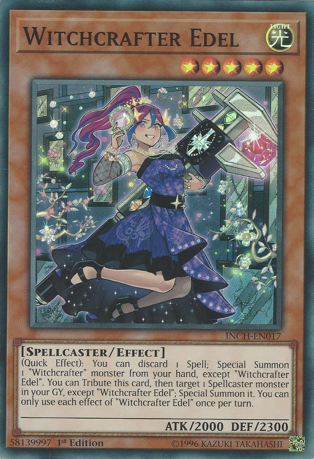Witchcrafter Edel [INCH-EN017] Super Rare | Odin's Place