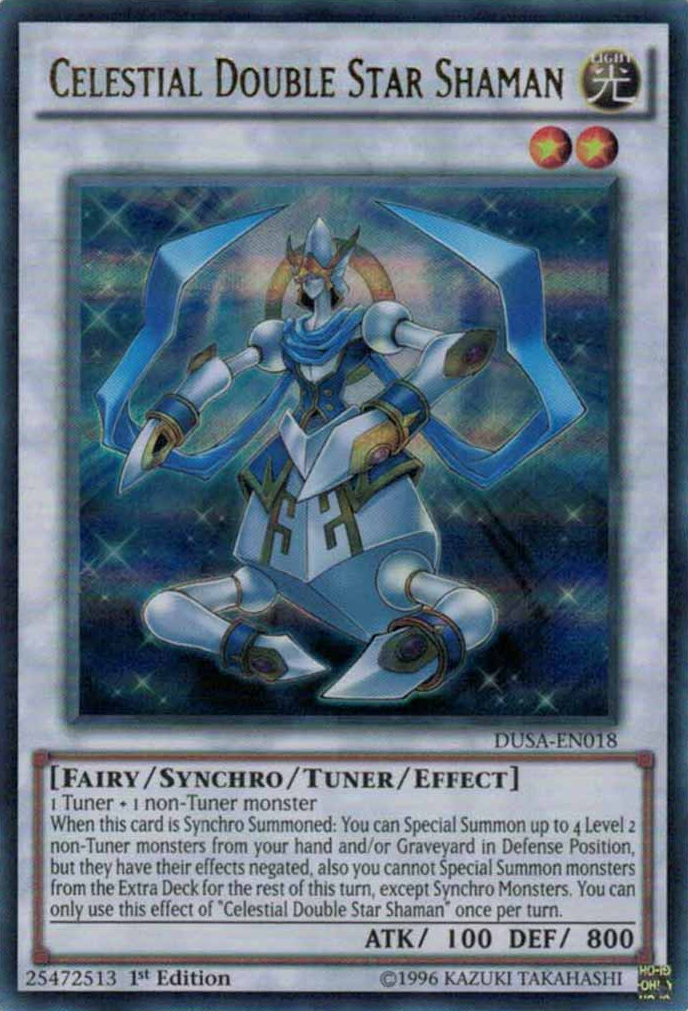 Celestial Double Star Shaman [DUSA-EN018] Ultra Rare | Odin's Place