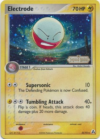 Electrode (32/92) (Stamped) [EX: Legend Maker] | Odin's Place