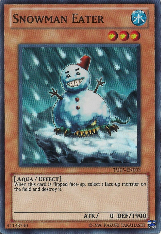 Snowman Eater [TU05-EN003] Super Rare | Odin's Place